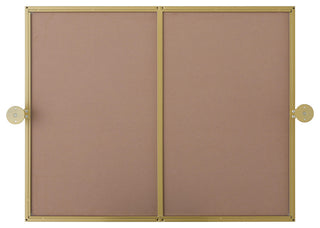 Home Living 24x30 Pivot Mirror, Brass