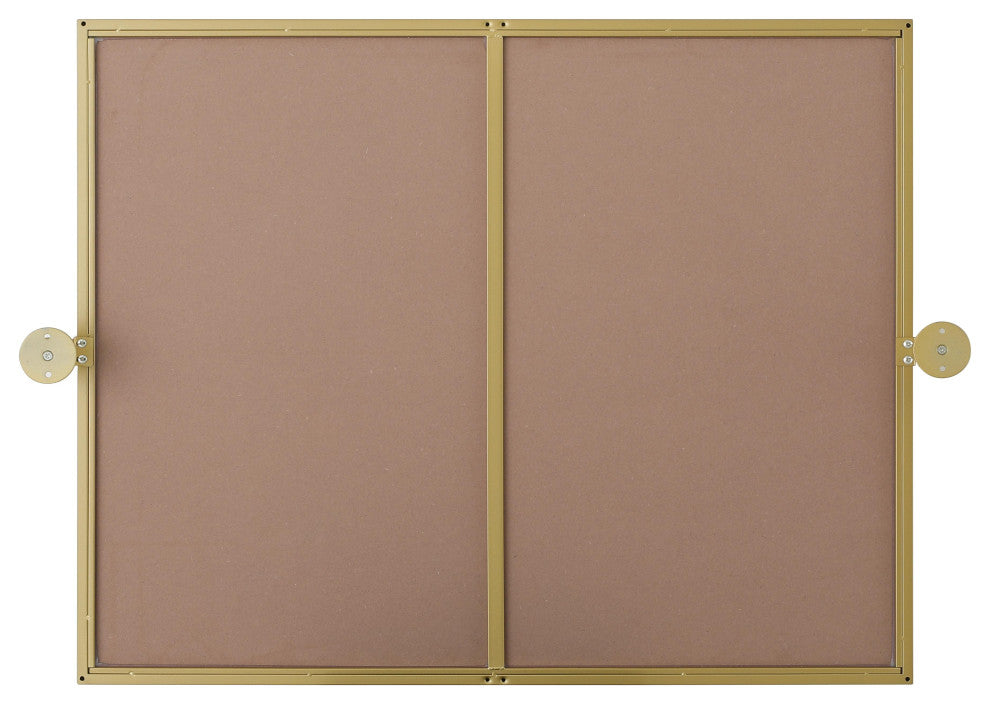 Home Living 24x30 Pivot Mirror, Brass