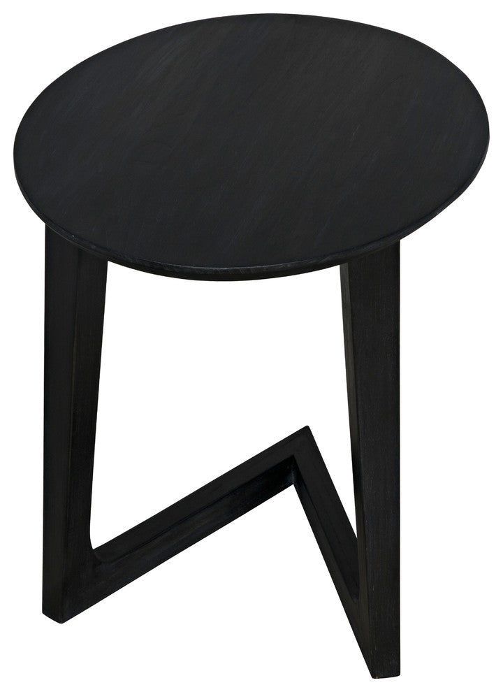 Cantilever Table, Charcoal Black