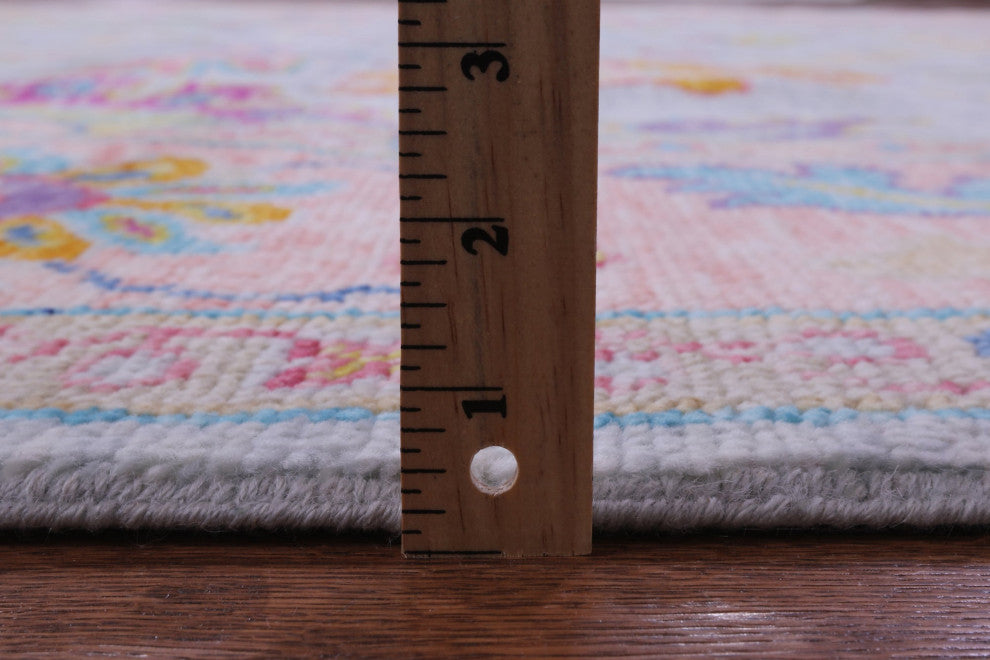 Handmade Turkish Oushak Wool Rug 9' 4" X 12' 0" - Q14816