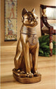 Golden Bastet Statue
