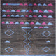 Ahgly Company Indoor Square Mid-Century Modern Area Rugs, 7' Square