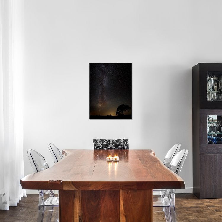 "Milkyway" Framed Canvas Giclee by Kaspars Kurcens, 23x31"