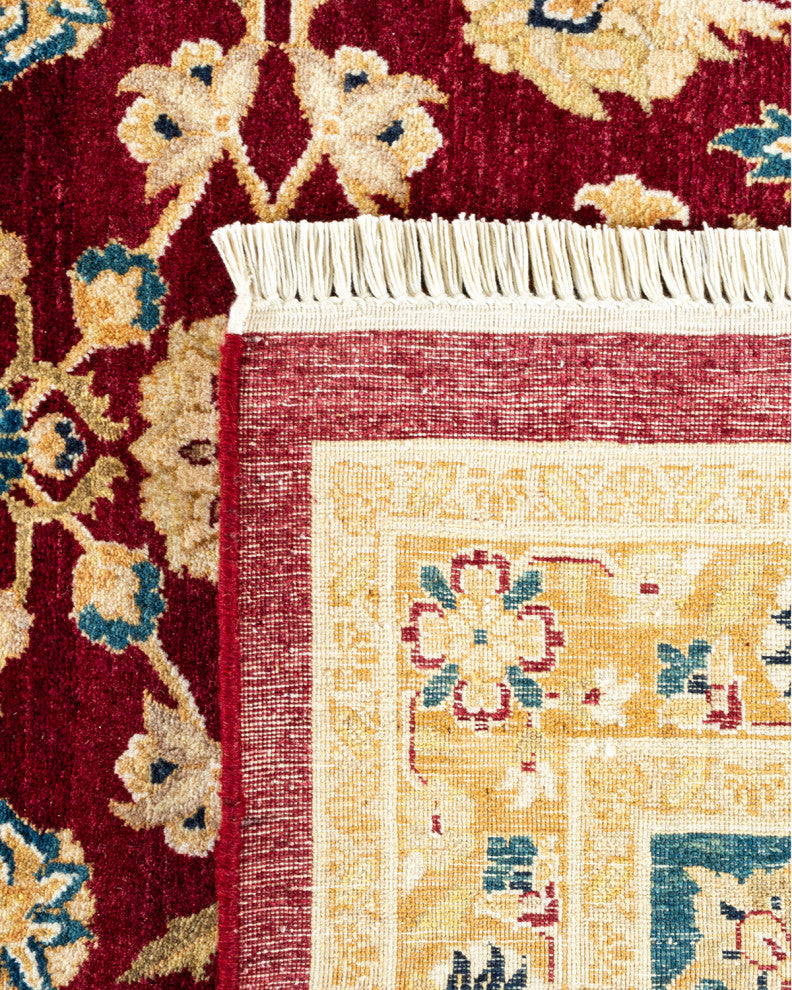 Mogul, One-of-a-Kind Hand-Knotted Area Rug Red, 8' 2" x 10' 5"