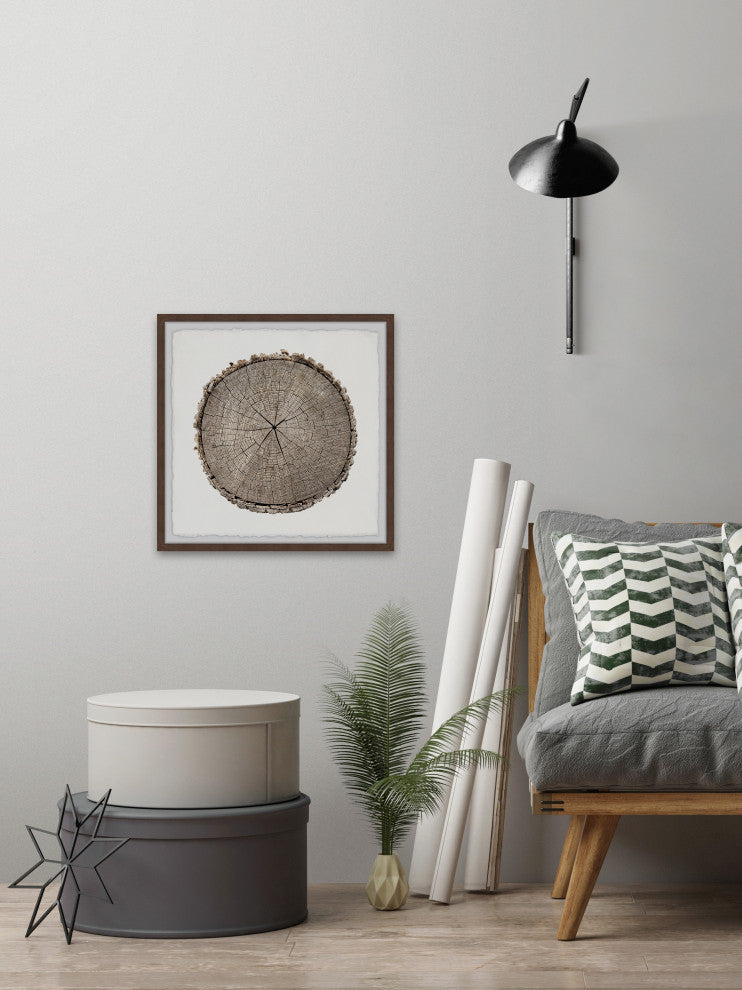 "Stuck in Time" Framed Painting Print, 12x12