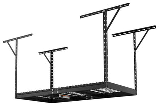 VEVOR Overhead Adjustable Garage Storage Rack 36x72in Ceiling Rack 550lbs Black