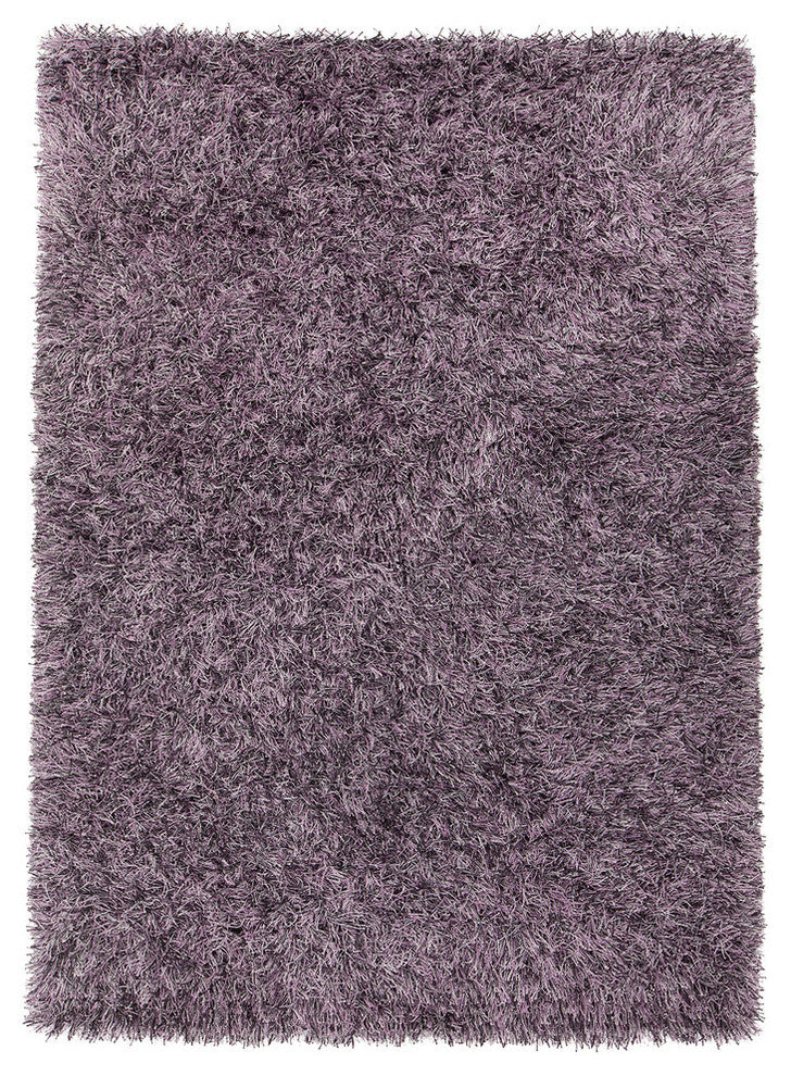 Vilma Hand Woven Rectangle Area Rug, 5' x 7'1/2", Purple