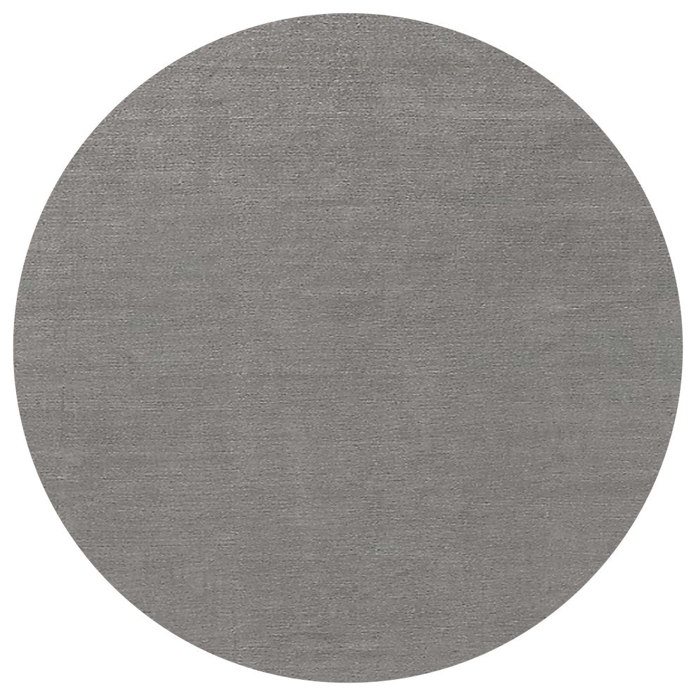 Ahgly Company Indoor Round Mid-Century Modern Area Rugs, 7' Round