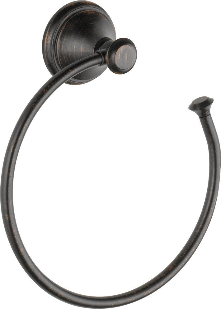 Delta Cassidy Towel Ring, Venetian Bronze, 79746-RB