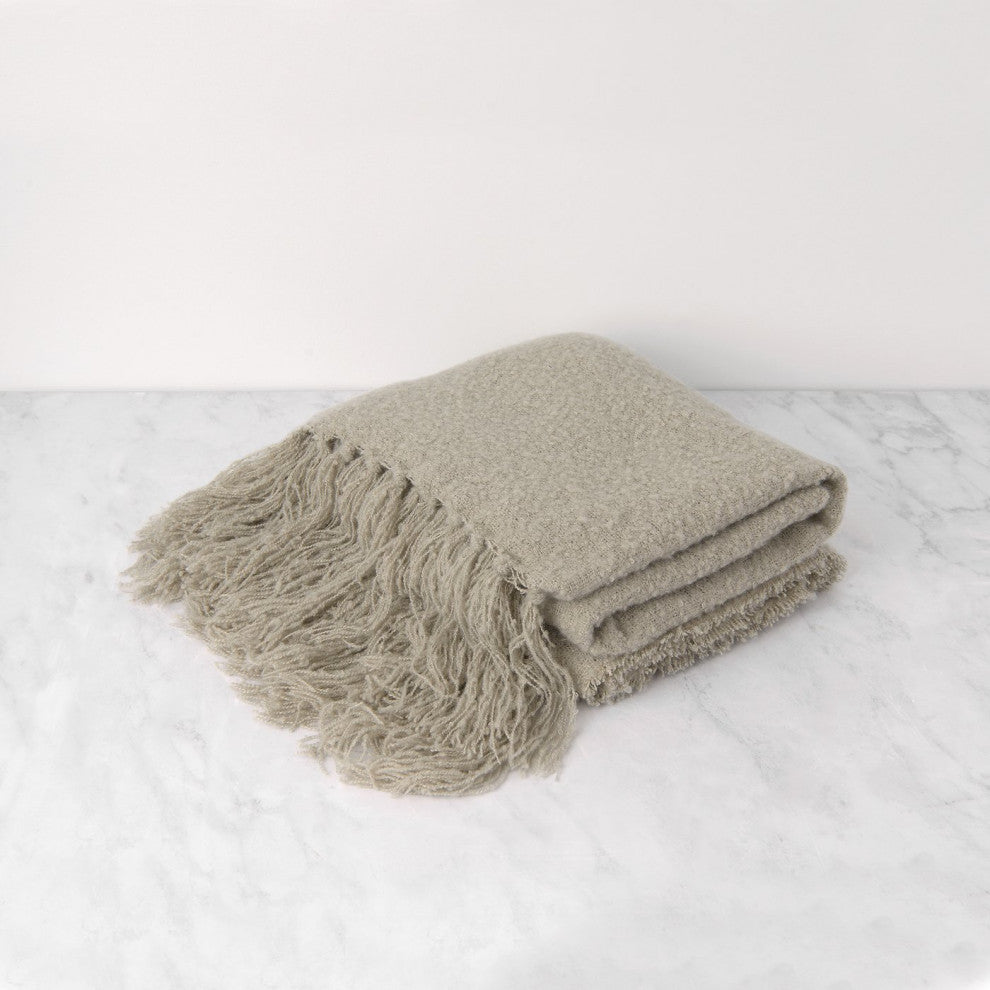 Plush Touch Fringe Throw