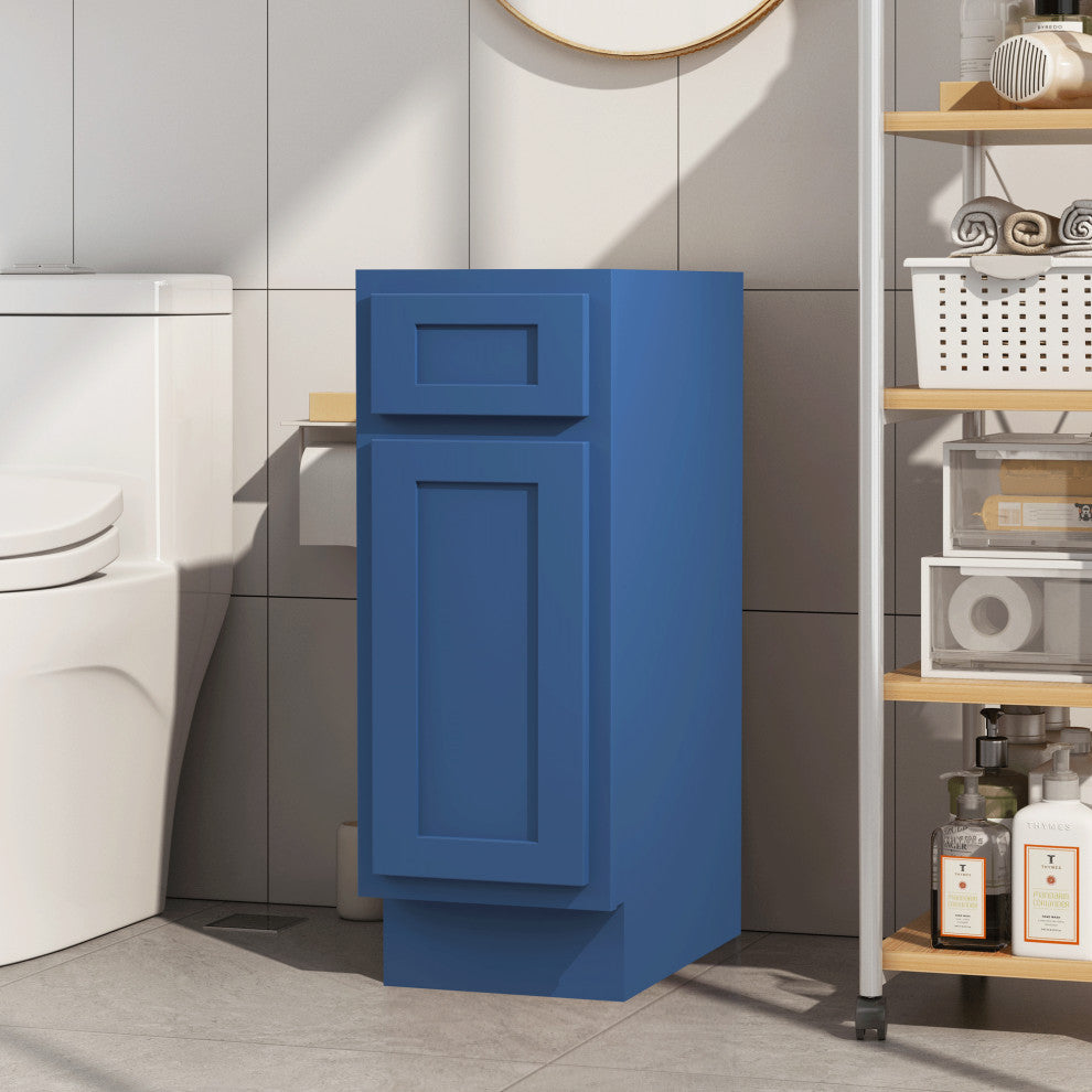 Vanity Art Vanity Cabinet Only, 12", Blue