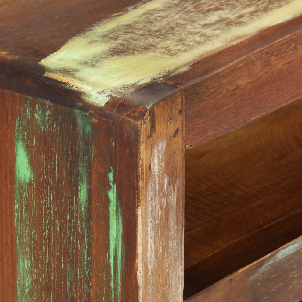 vidaXL TV Stand TV Console Sideboard TV Unit Multicolor Solid Reclaimed Wood