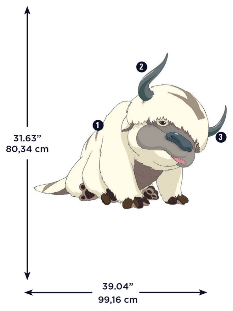 Avatar Appa Giant Peel and Stick Wall Decals