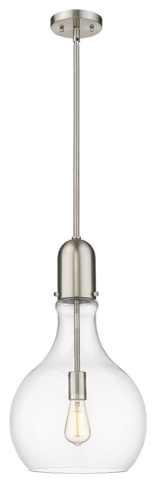 Innovations Lighting 492-1S-SN-G582-12-LED 1 Light 11.75" Mini Pendant