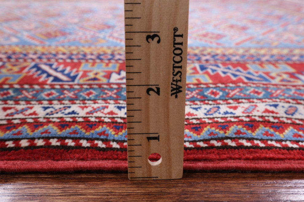 Shirvan Hand Knotted Wool Rug 4' 4" X 5' 10" Q6775
