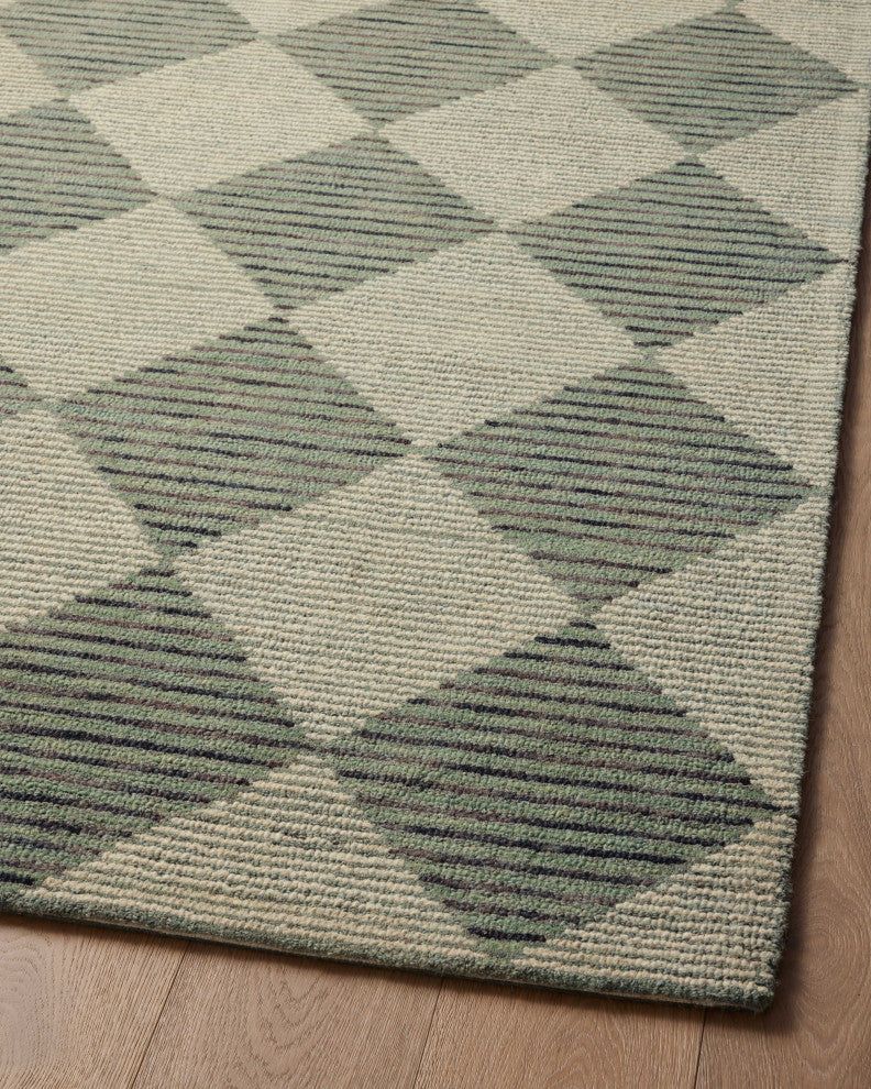 Chris Loves Julia x Loloi Francis Area Rug, Spa / Granite, 8'-6" X 12'
