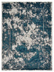 MACHINE MADE HEATSET POLYPROPYLENE AREA RUGS -Ivory Blue Color,Abstract Design