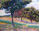 Armand Guillaumin Orchard at the Edge of the Woods in Saint-Cheron Canvas Wrap