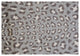 2' x 3' Gray and Brown Cheetah Washable Floor Mat