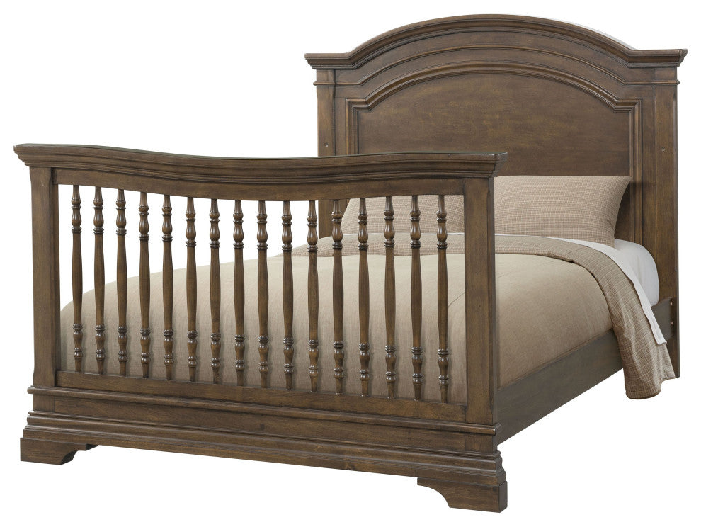 Olivia 60"W Wood Convertible Crib, Rosewood