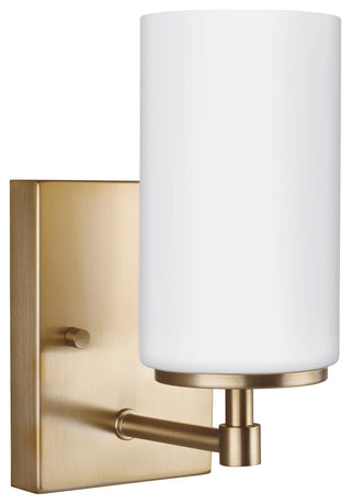 Alturas 1-Light Wall/Bath Sconce, Satin Brass