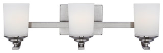 Kemal 3-Light Wall/Bath, Brushed Nickel
