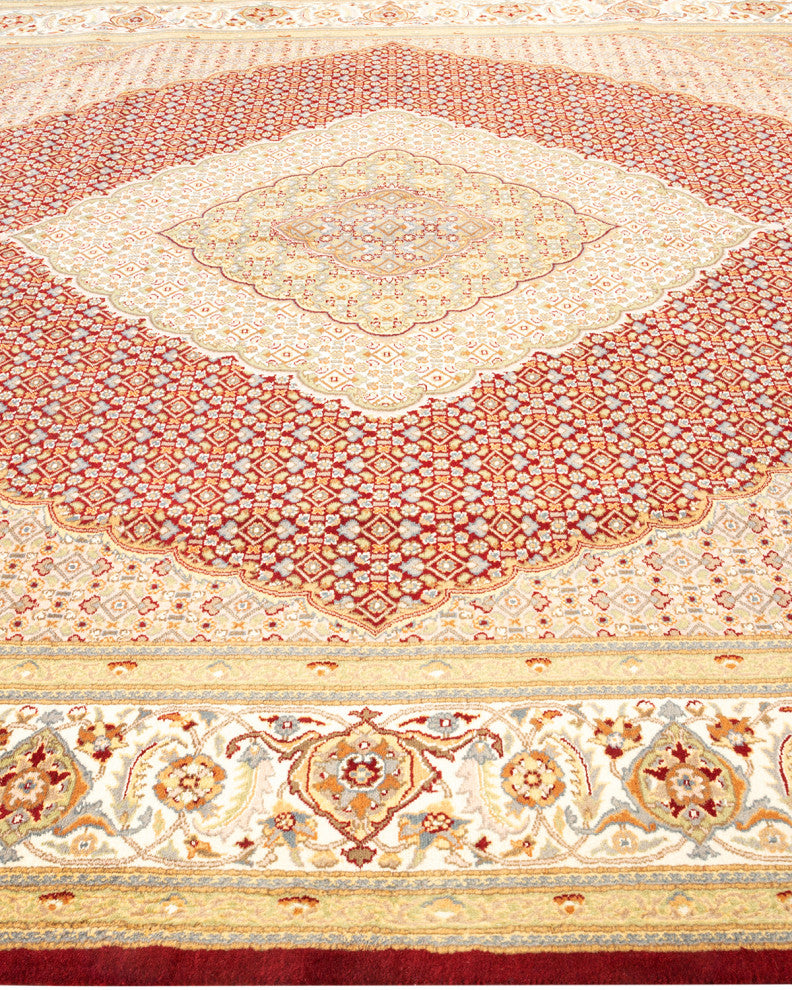 Kyonpyaw One-of-a-Kind Hand-Knotted Area Rug Orange, 8'2"x10'5"