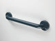 12 Inch Grab Bar With Safety Grip, Wall Mount Coated Grab Bar, Dark Gray