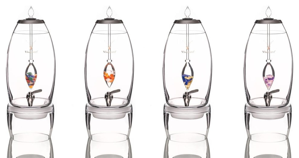 Water Dispenser, VitaJuwel Grande, Drinking Glass 6pc Set, Forever Young