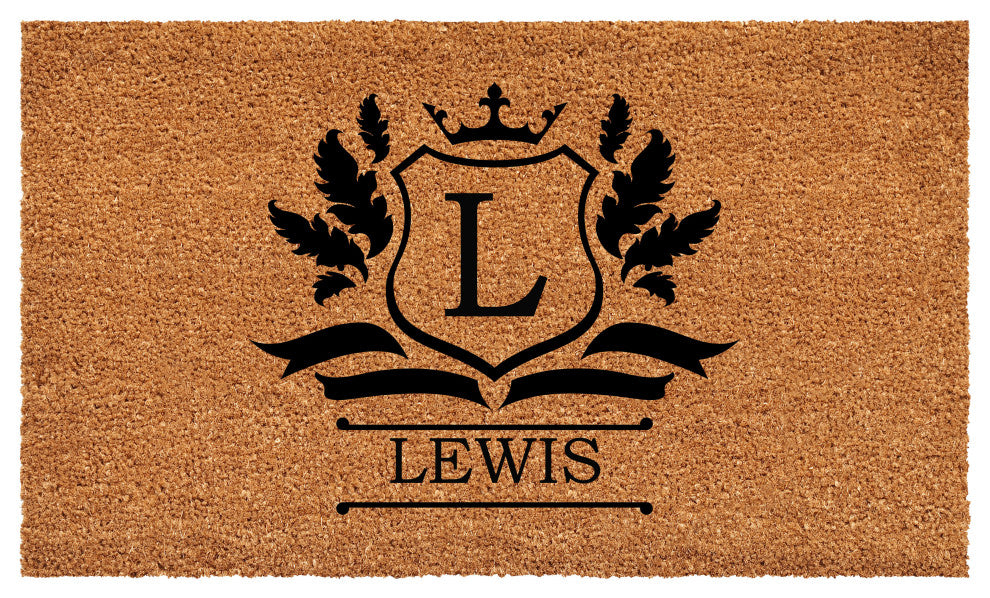 Calloway Mills Imperial Doormat, 17"x29", Letter L