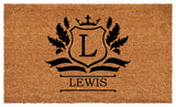 Calloway Mills Imperial Doormat, 17"x29", Letter L