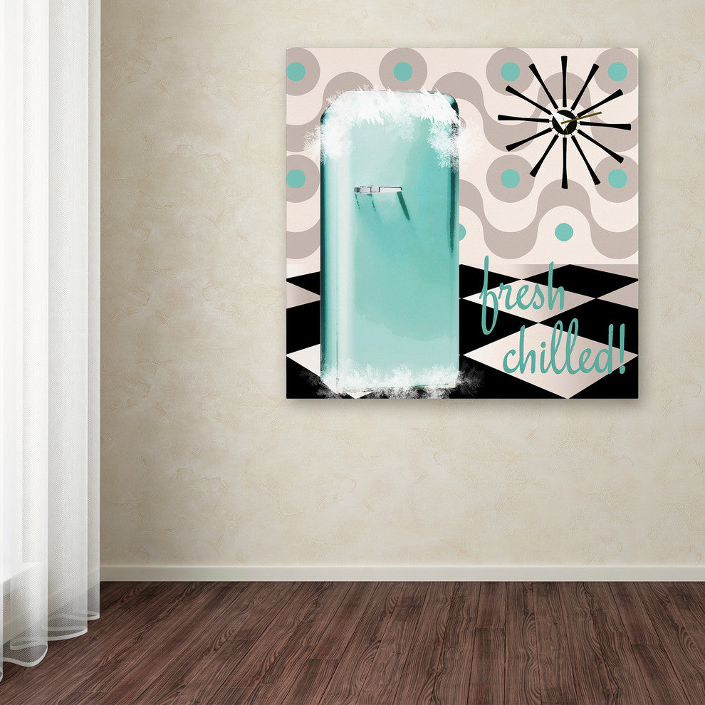 Color Bakery 'Fifties Kitchen II' Canvas Art, 24"x24"