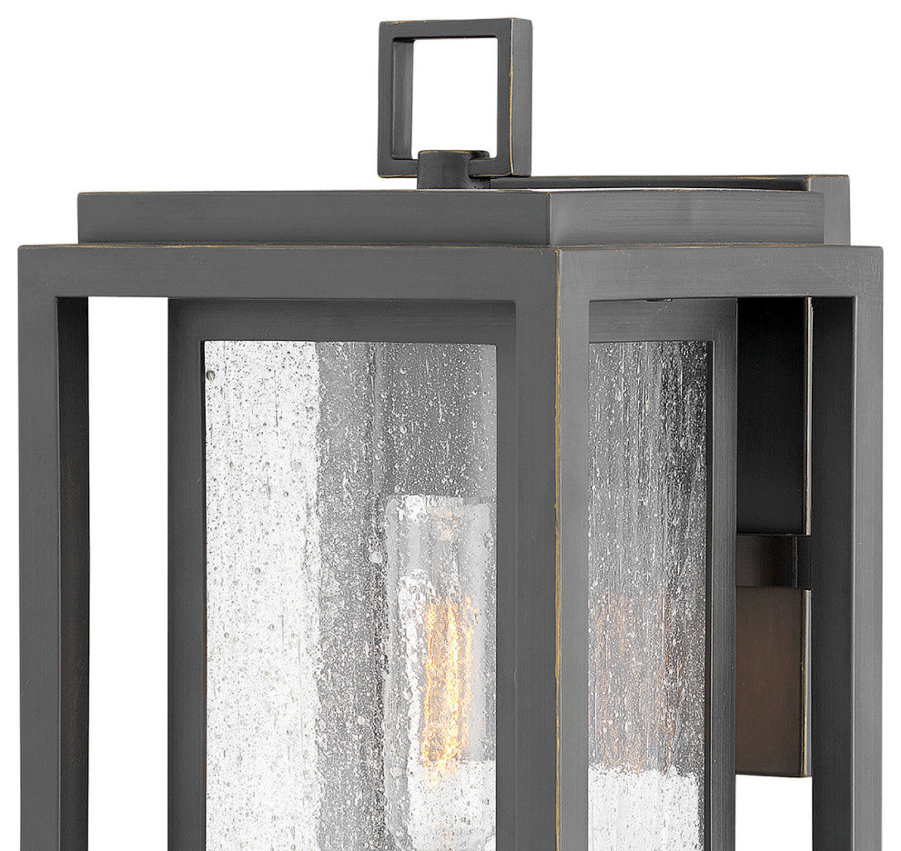 Hinkley 12" Republic Small Outdoor Wall Mount Lantern, Oil-Rubbed Bronze