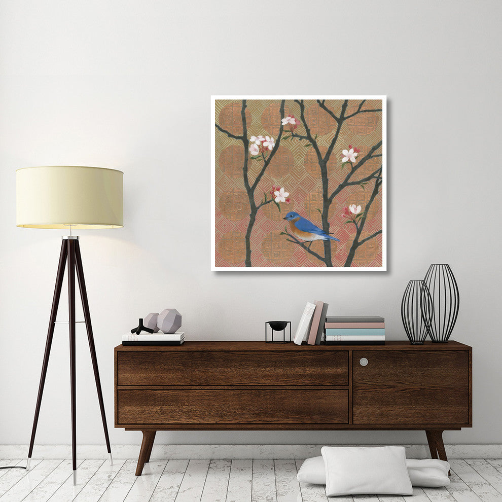"Cherry Blossoms I" Digital Paper Print by Kathrine Lovell, 42"x42"