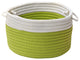Colonial Mills Basket Dipped Indoor/Outdoor Basket Bright Green Round