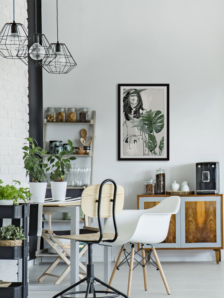 "Effortless Fashion" Framed Painting Print, 24x36