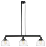 INNOVATIONS 213-BK-G713-LED 3-Light Island Light Matte Black