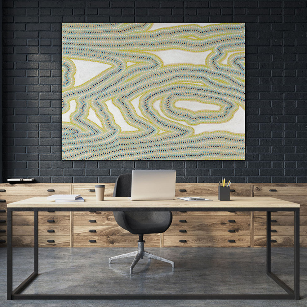 "River Trail" Fine Art Giant Canvas Print, 54"x72"