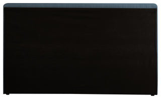 Devin Linen Textured Fabric Upholseterd Bed, Navy, Queen