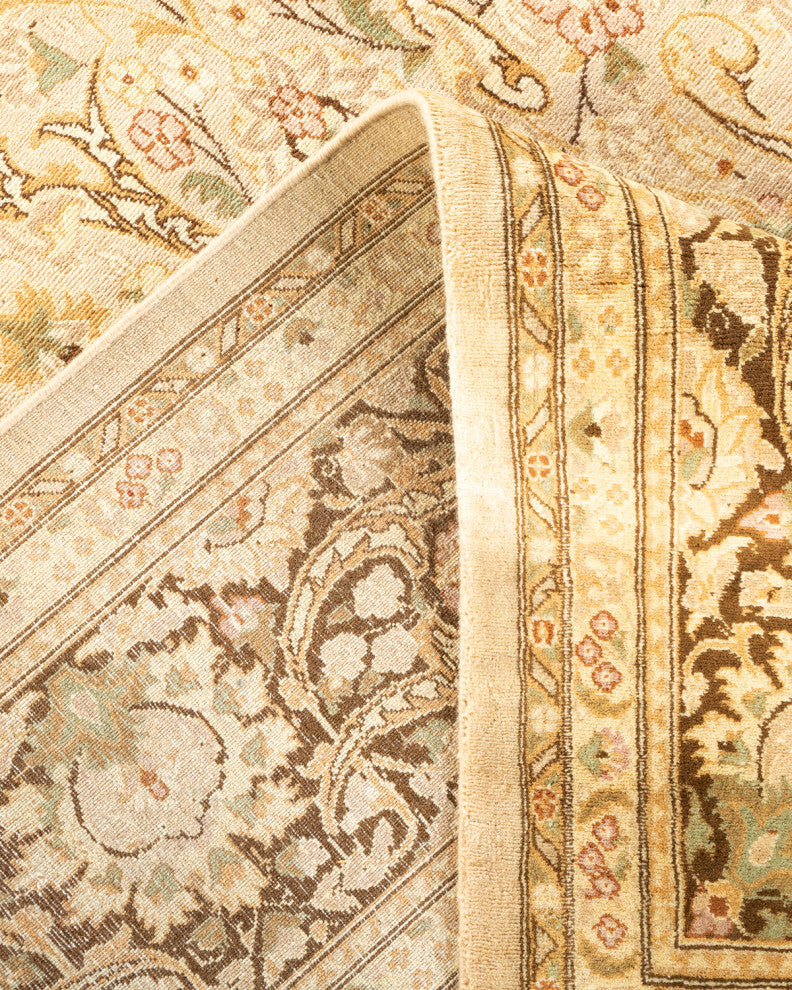 Mangalore, One-of-a-Kind Hand-Knotted Area Rug Ivory, 8'2"x10'5"