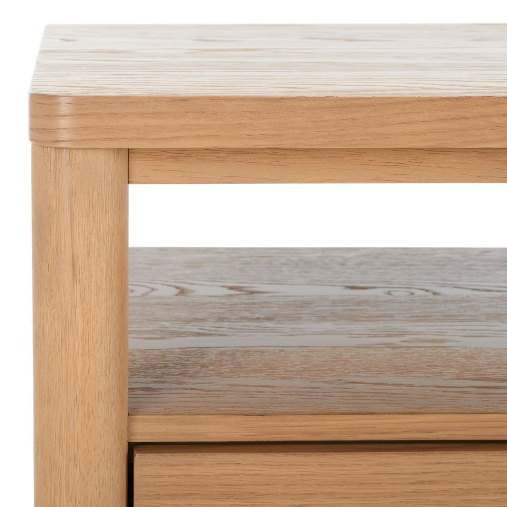 Safavieh Couture Jaylessa Wood Nightstand, Natural