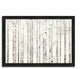 "Birch Trees On White" By Avery Tillmon, Framed Painting Print, Ready To Hang