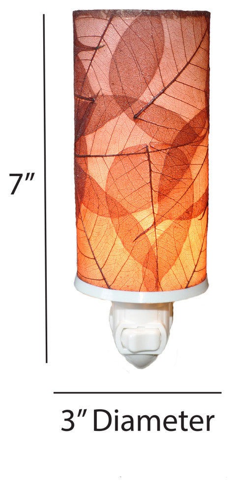 Cylinder Nightlight Burgundy