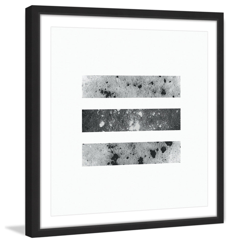 Marmont Hill, "Bars" by Bryon White Framed Painting Print, 12x12
