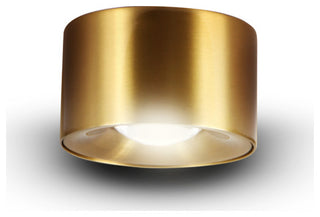 3.25" Integrated LED Surface Mounted Downlight Commercial Grade, Antique Brass