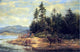 Arthur Fitzwilliam Tait View on Long Lake, 18"x27" Wall Decal
