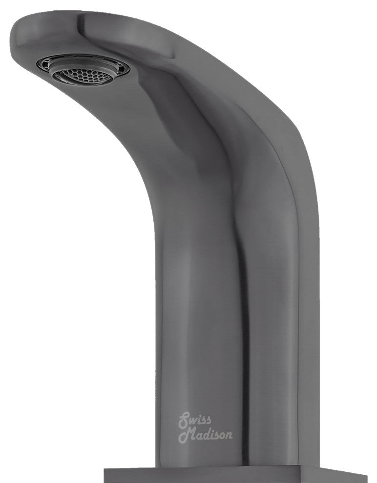 Chateau 8 in. Widespread, 2-Handle, Bathroom Faucet, Gunmetal Grey