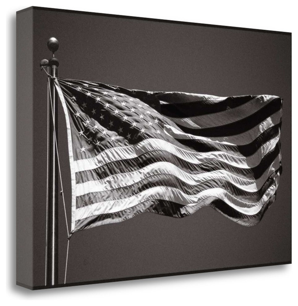 "Americana" By James Omara, Giclee Print on Gallery Wrap Canvas, Ready to Hang