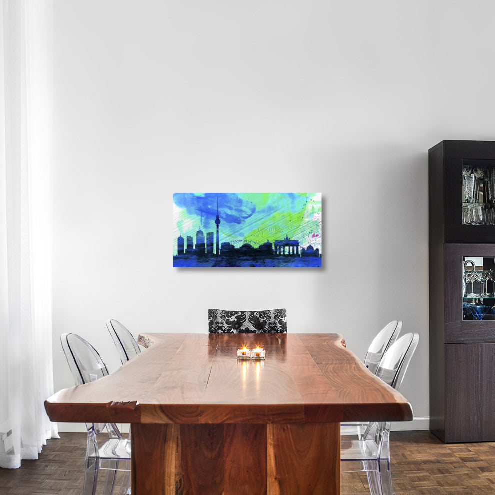 "Berlin City Skyline" Fine Art Print
