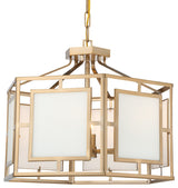 Crystorama 6-Light Vibrant Gold Chandelier